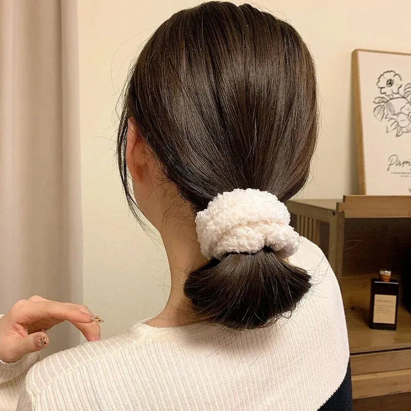 Soft Hair Scrunchies Set